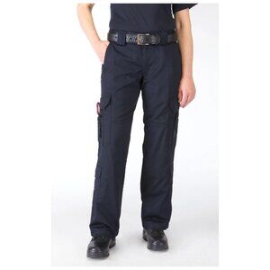 NWT 5.11 Tactical Womens EMS Pant sz 12 Long Relaxed Fit 64301 Dark Navy